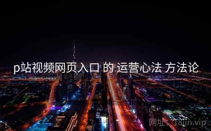 p站视频网页入口 的 运营心法 方法论