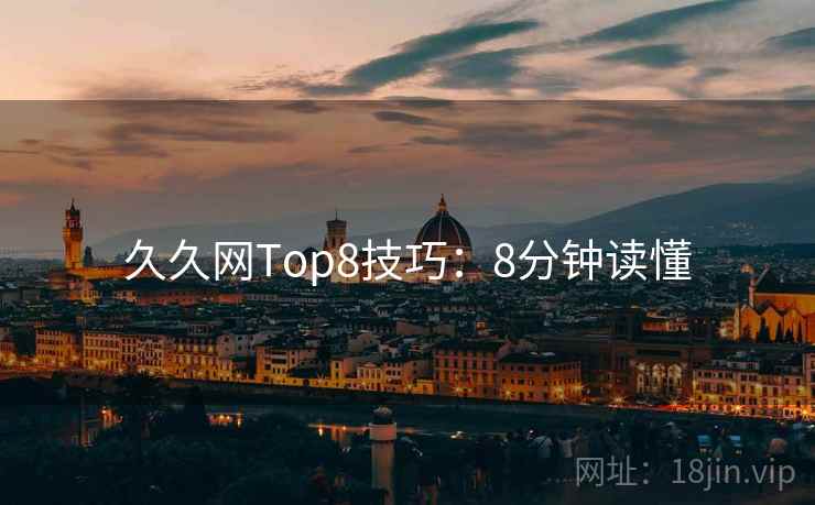 久久网Top8技巧：8分钟读懂